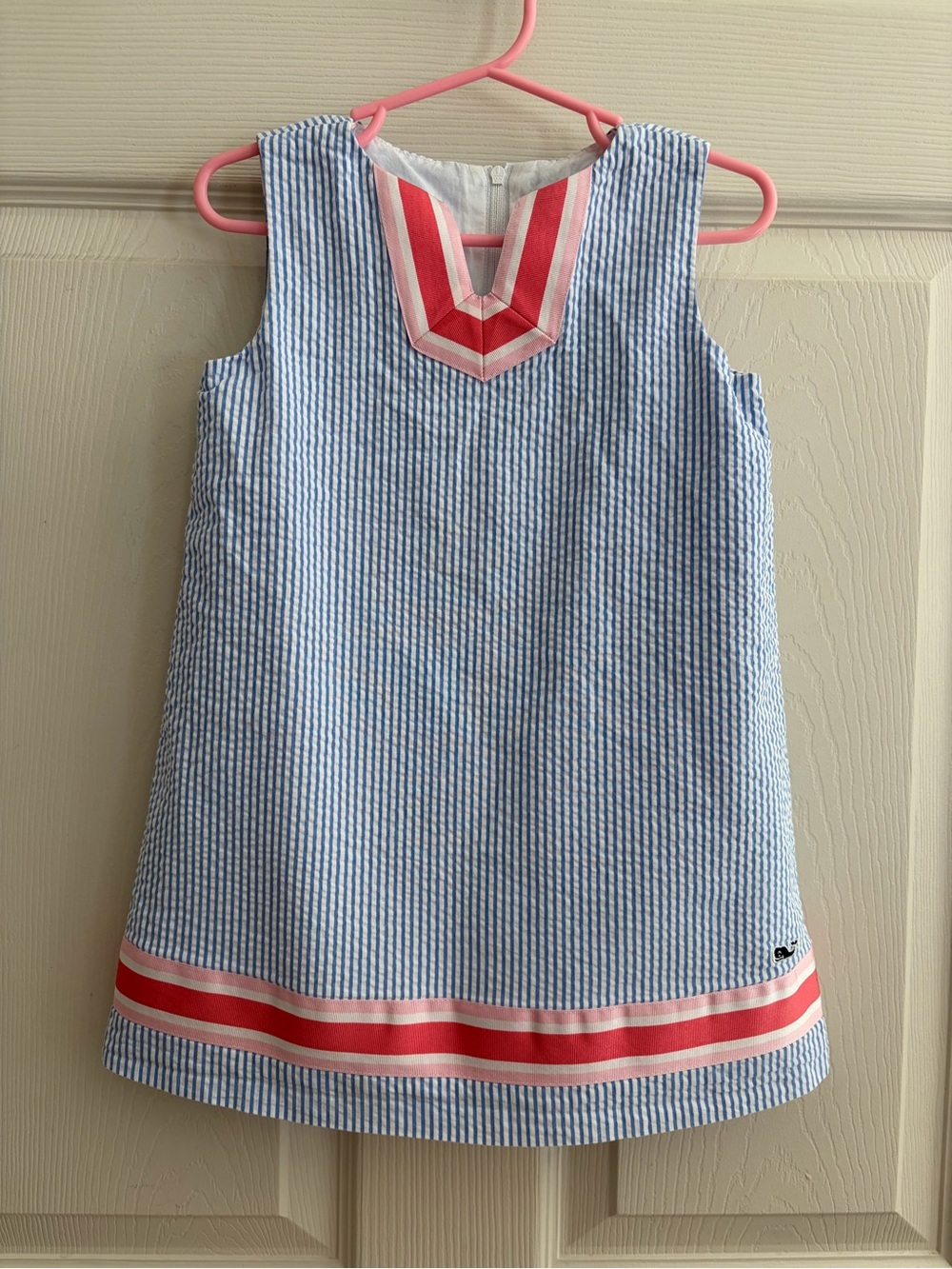Vineyard Vines Girls’ Seersucker Shift Dress